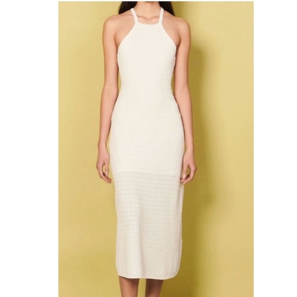 Sandro Yvana Bead Embellished Maxi Dress. - Picture 3 of 13